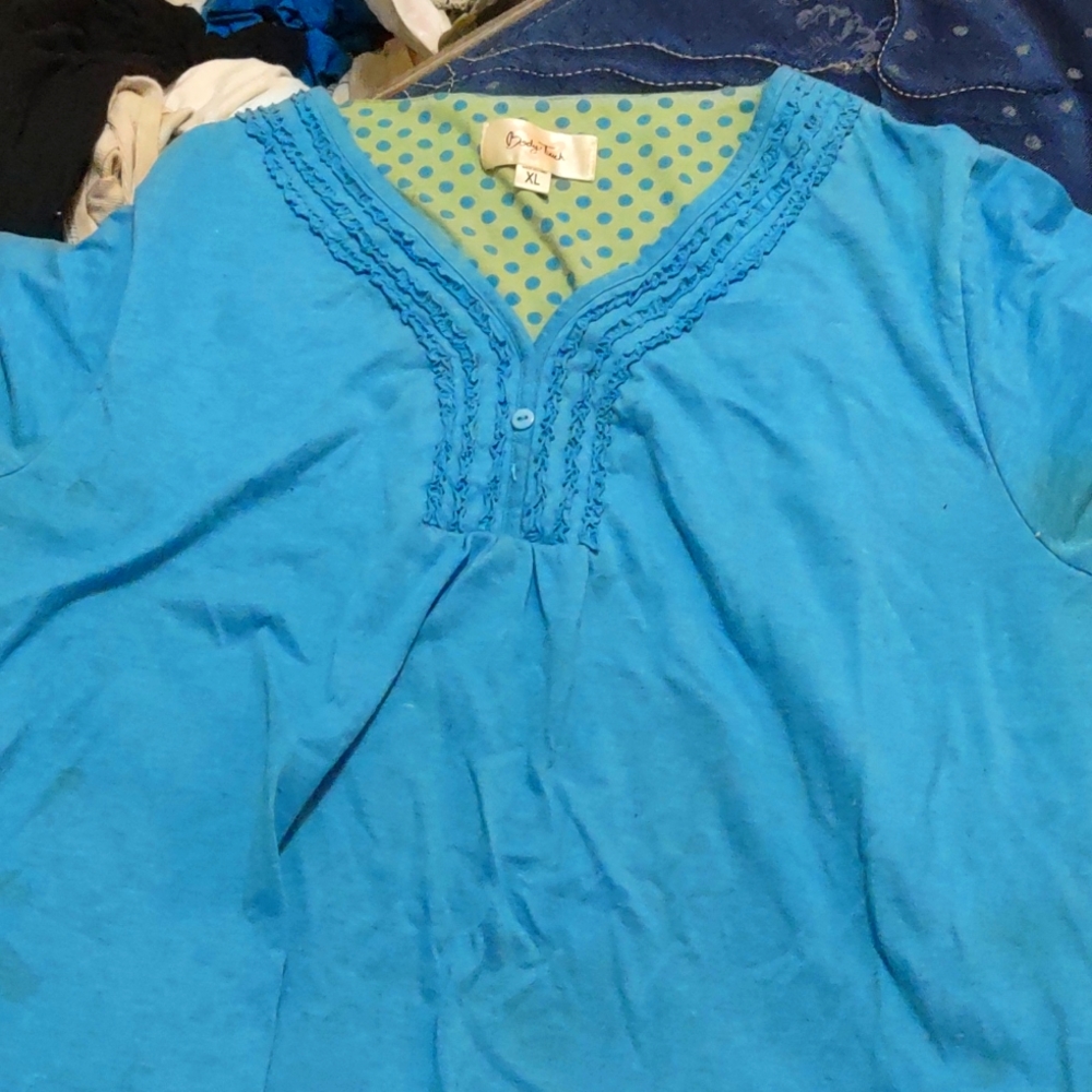 Blue shirt